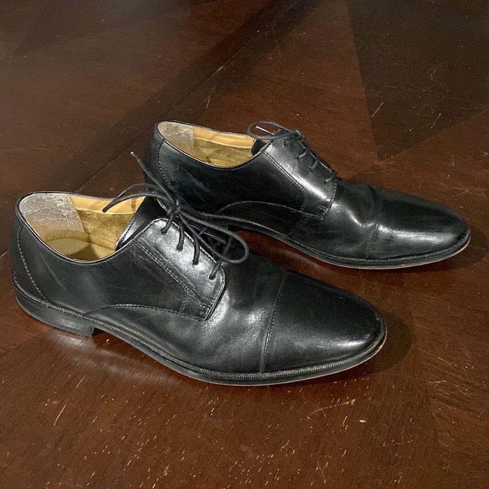 Florsheim Montinaro Black Dress Shoes, size 10!